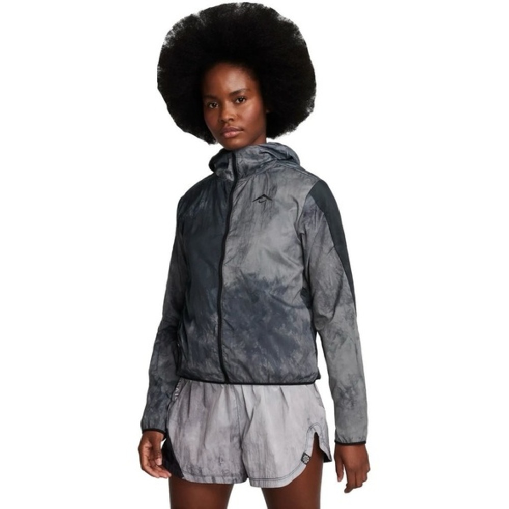 Nike Trail Repel Jacket Women - black/black FN6853-010 SIZE LG